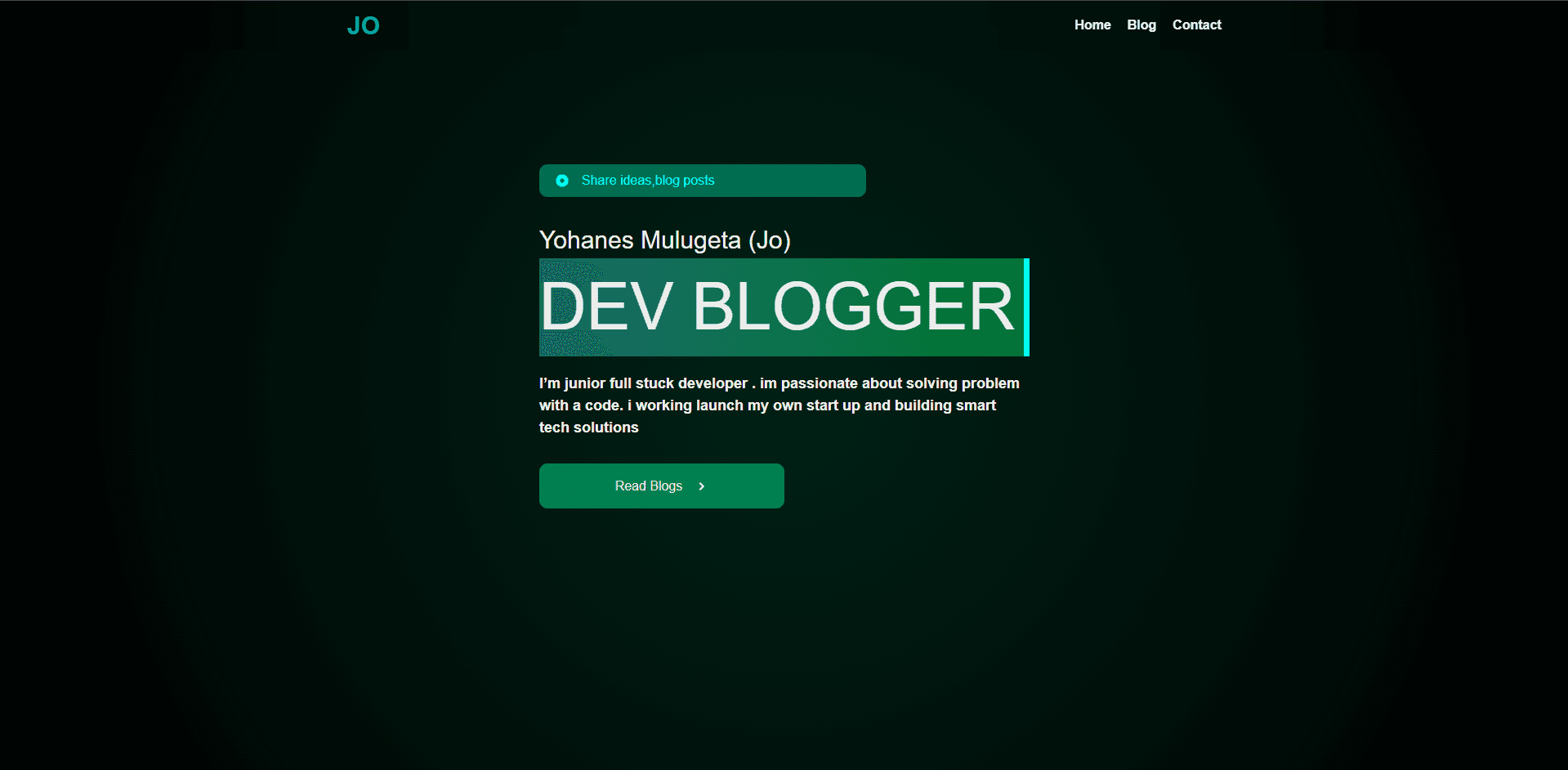 Blog secure app with email authentication