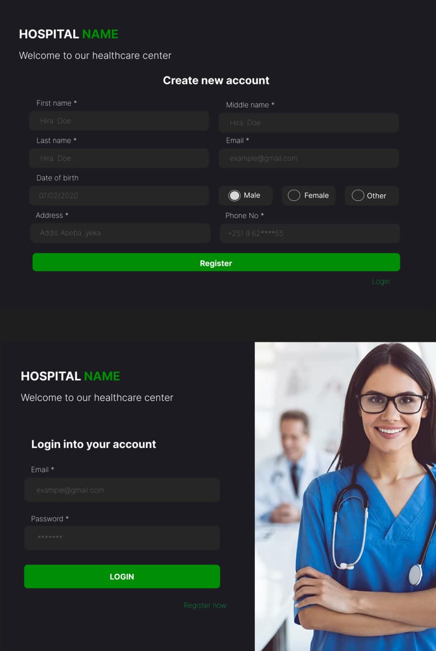 With Appointment Section